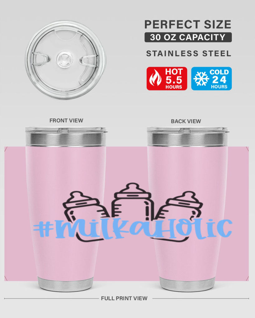 Milkaholic Style 46#- baby- tumbler