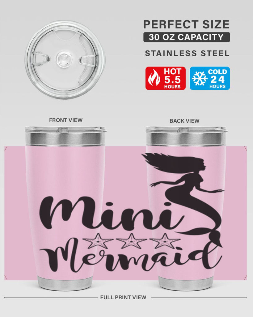 Mini mermaid 512#- mermaid- Tumbler