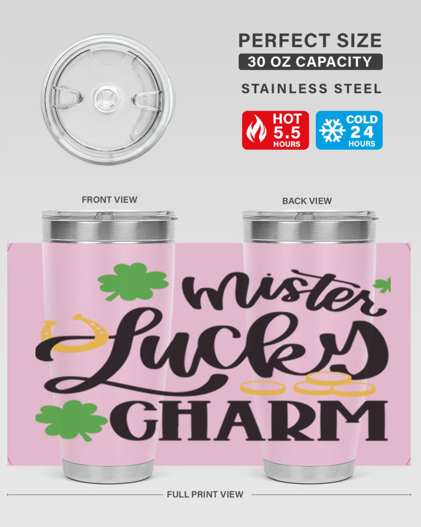 Mister Lucky Charm Style 46#- St Patricks Day- Tumbler