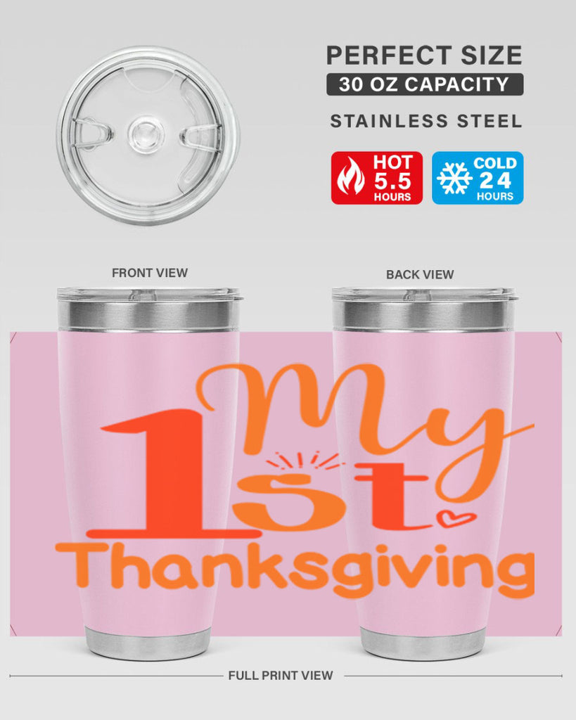 My st Thanksgiving Design 431#- fall- Tumbler