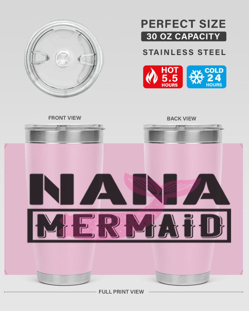 Nana mermaid 517#- mermaid- Tumbler