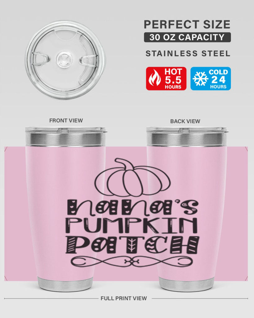 Nana s Pumpkin Patch 439#- fall- Tumbler