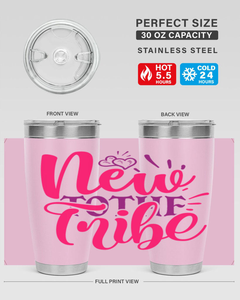 New To the Tribe Style 214#- baby- tumbler