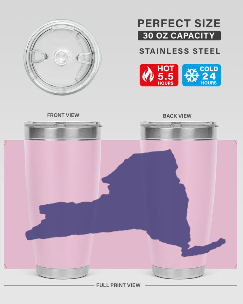 New York 19#- stateflags- Tumbler