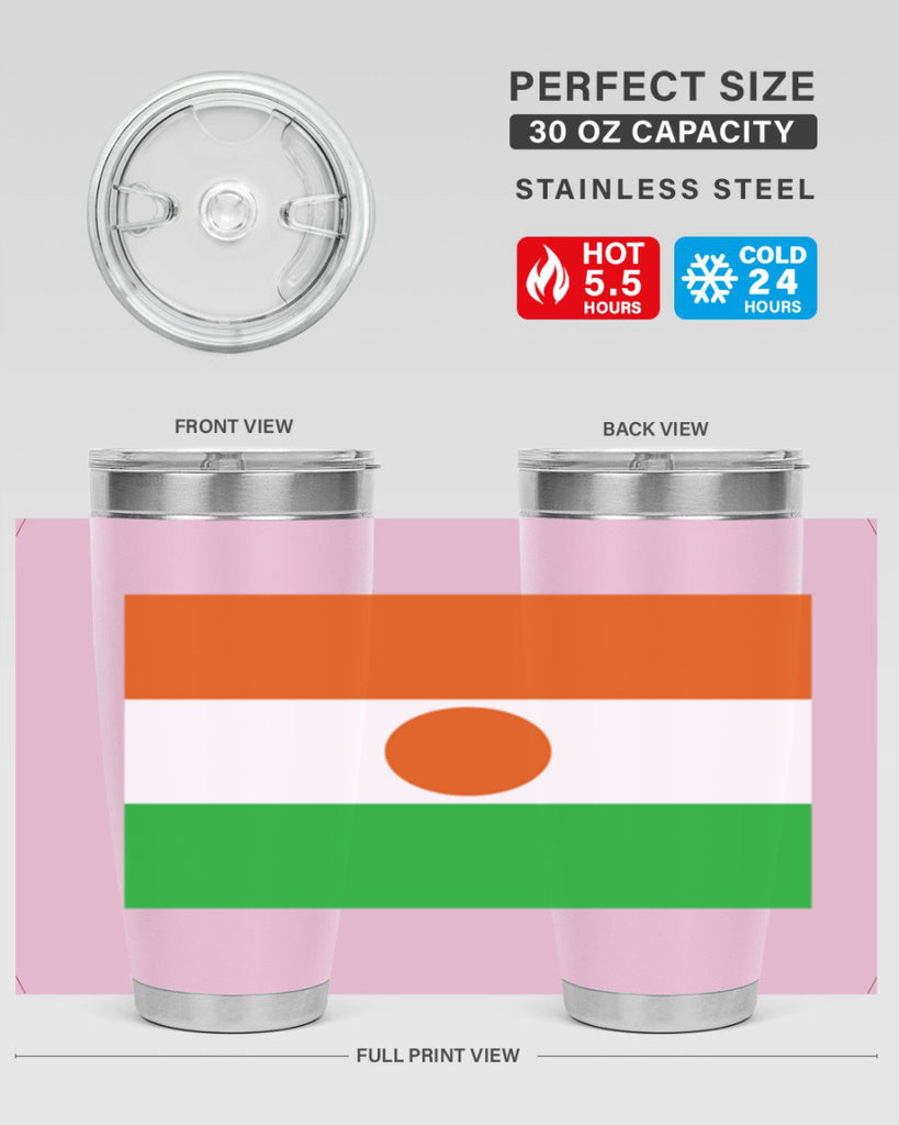 Niger 72#- world flags- Tumbler