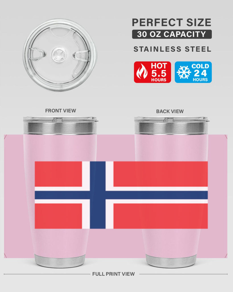 Norway 68#- world flags- Tumbler