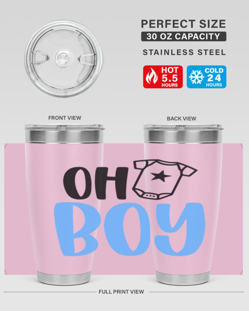 Oh Boy Style 35#- baby- tumbler