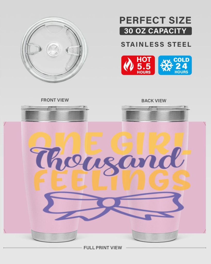 One Girl Thousand Feelings Style 208#- baby- tumbler