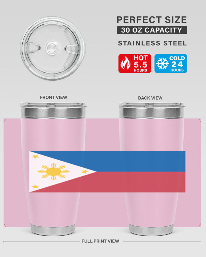 Philippines 59#- world flags- Tumbler