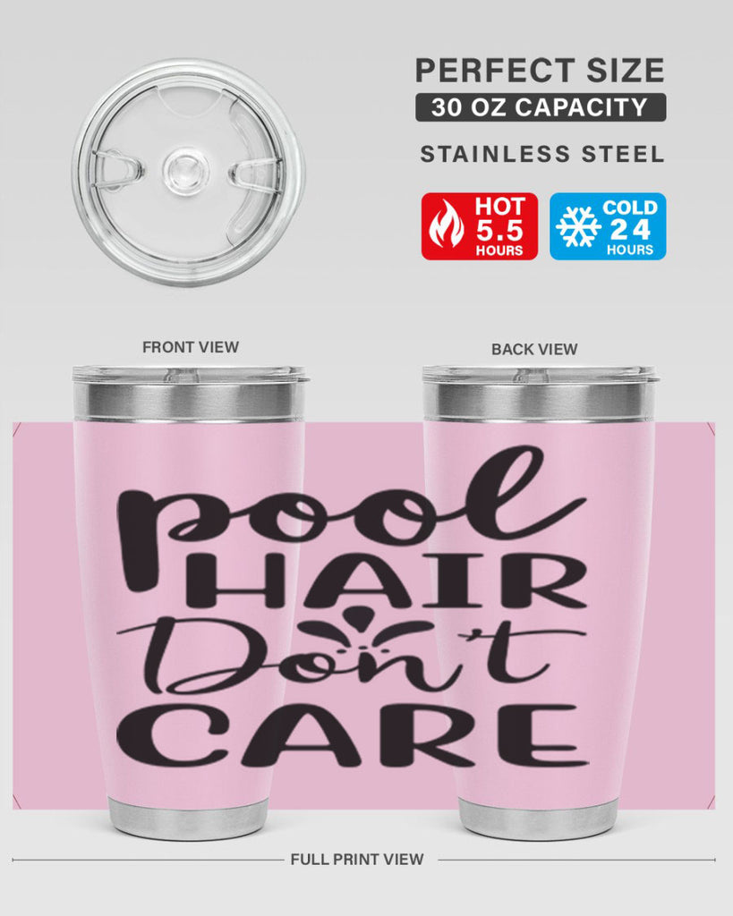 Pool hair dont care 544#- mermaid- Tumbler