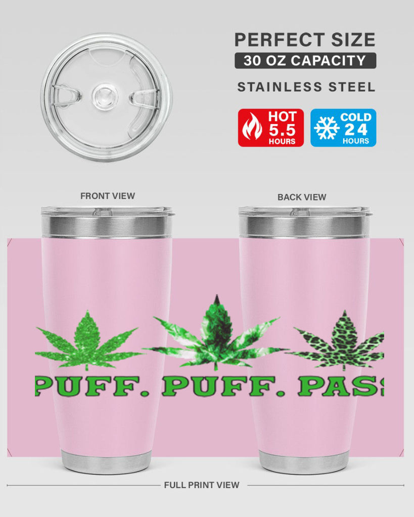 Puff Puff Pass 221#- marijuana- Tumbler