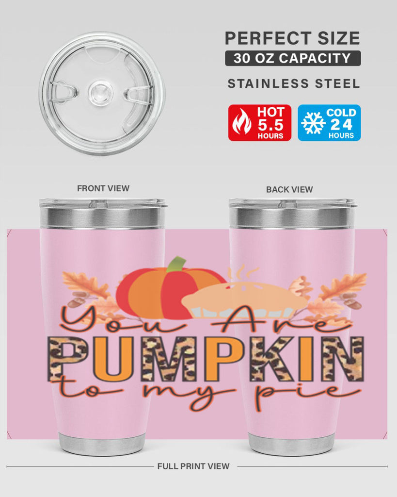 Pumpkin Pie Fall 531#- fall- Tumbler