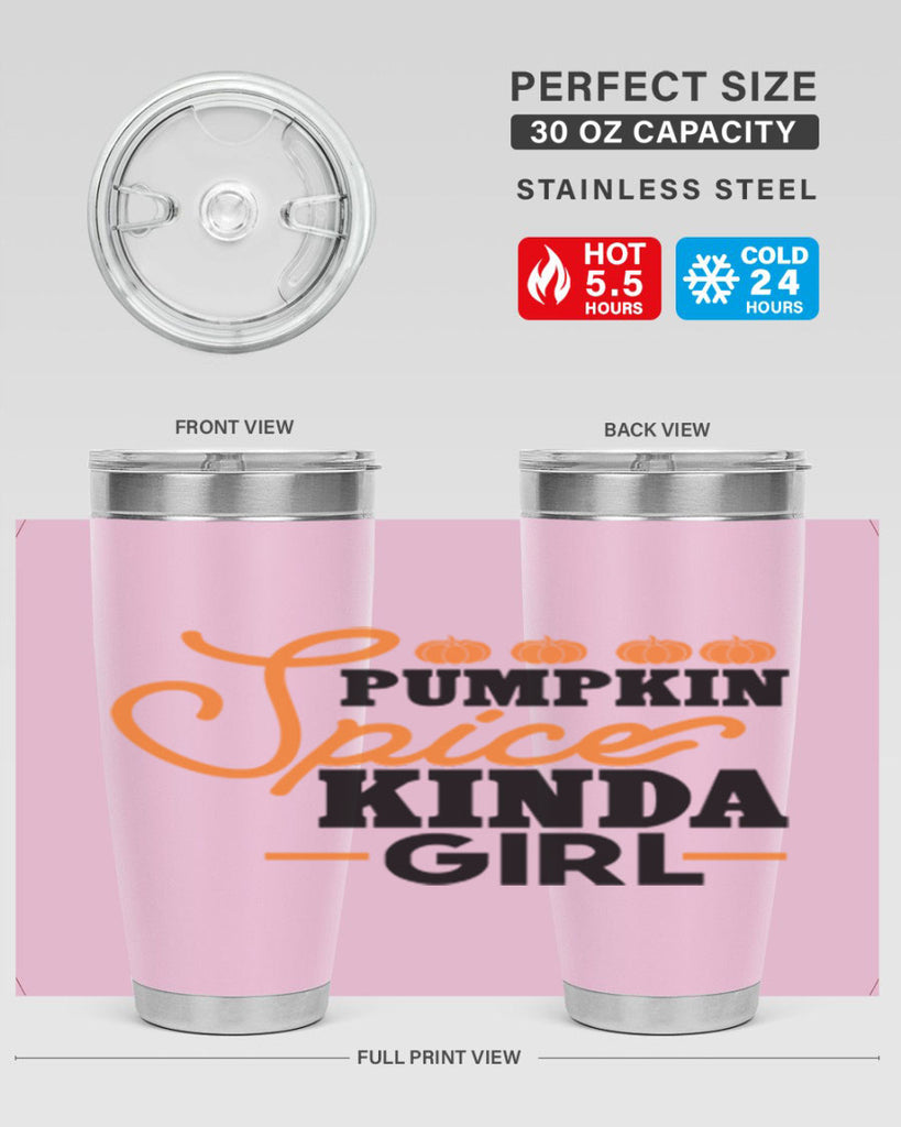 Pumpkin Spice Kinda Girl 552#- fall- Tumbler