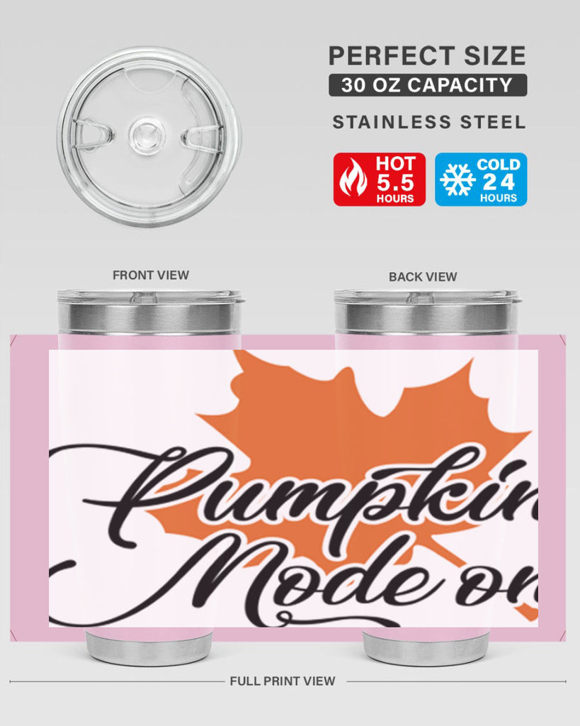 PumpkinModeondesign 563#- fall- Tumbler