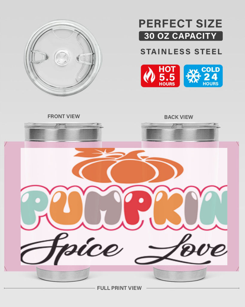 PumpkinSpiceLoverdesign 570#- fall- Tumbler