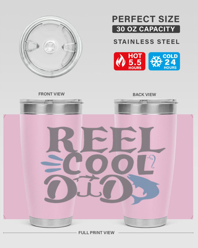 Reel Cool Dad 68#- dad- Tumbler