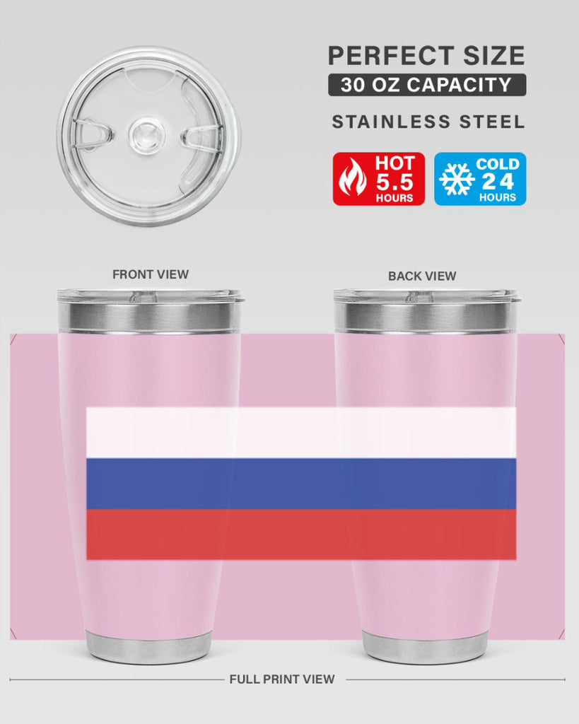 Russia 54#- world flags- Tumbler