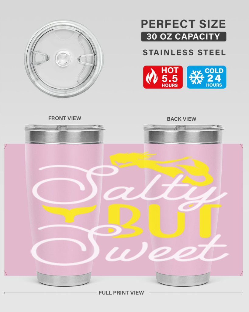 Salty but Sweet 562#- mermaid- Tumbler