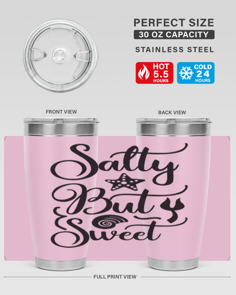 Salty but sweet design 571#- mermaid- Tumbler