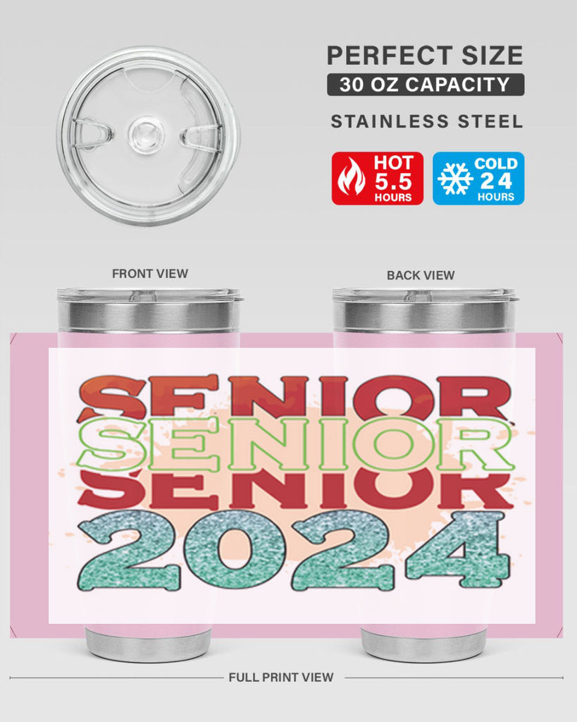 Senior 2024 1 10#- 12th grade- Tumbler