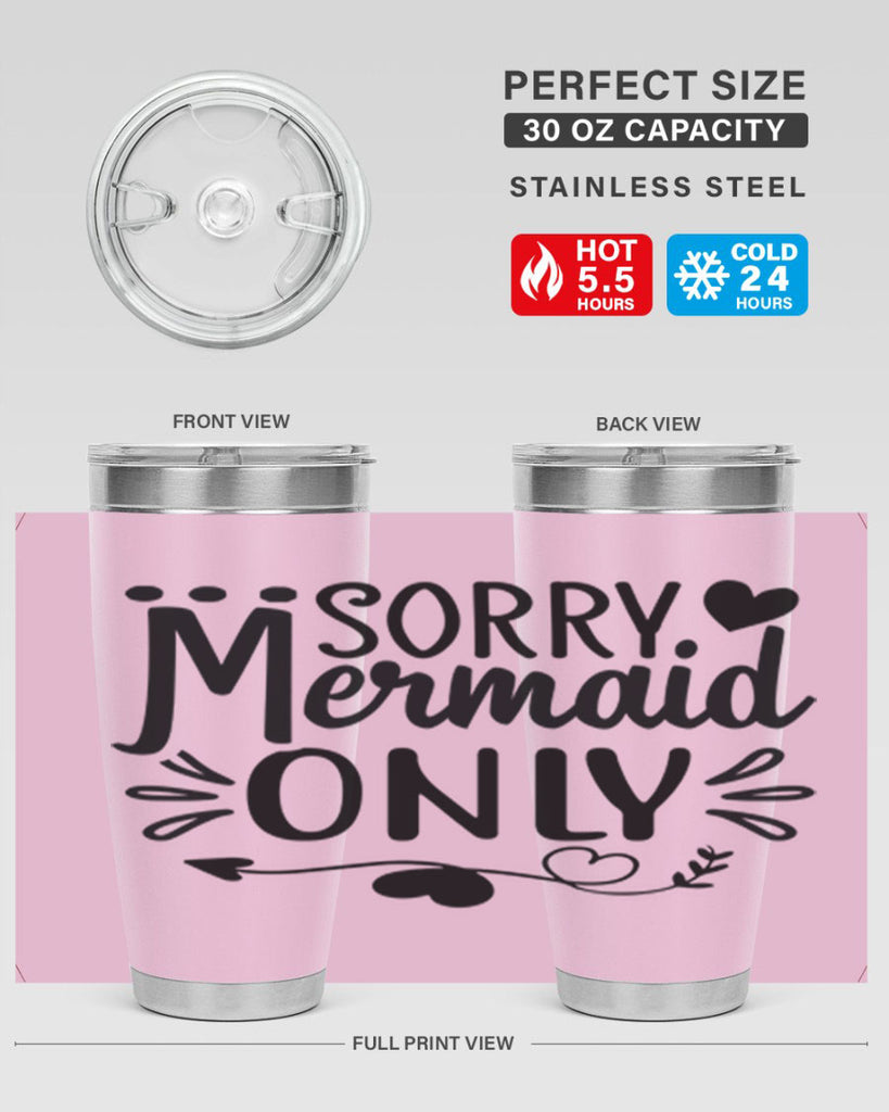 Sorry mermaid only 612#- mermaid- Tumbler