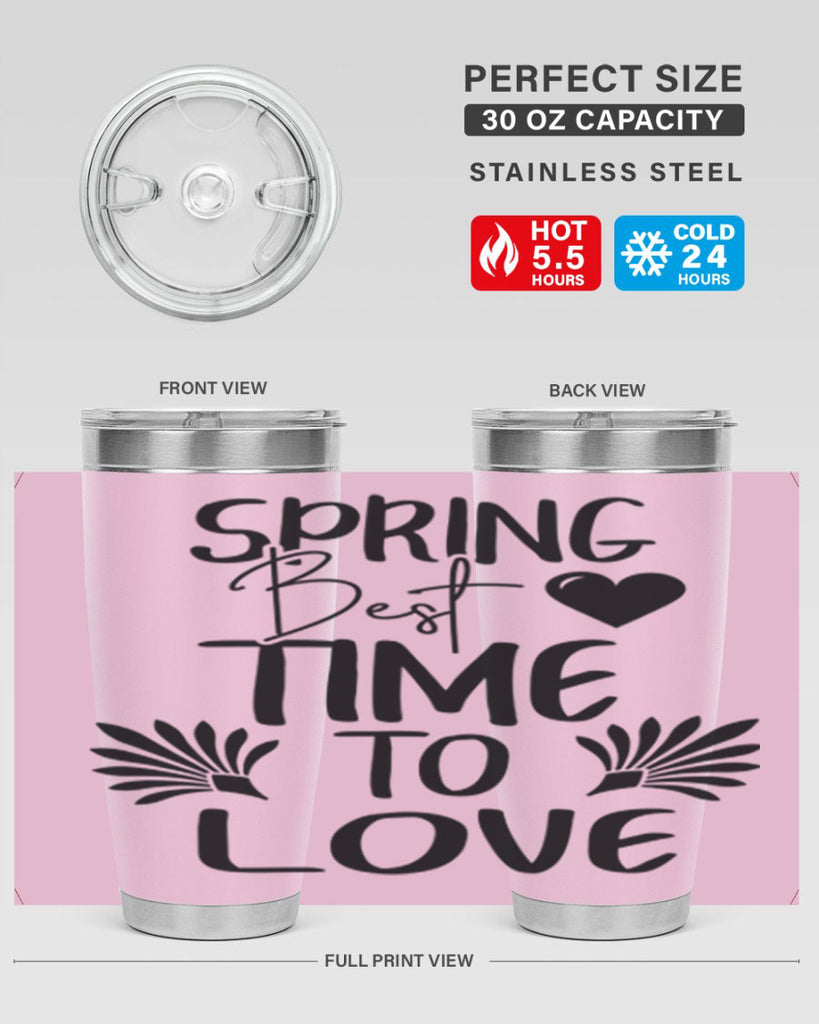 Spring Best Time to Love 414#- spring- Tumbler