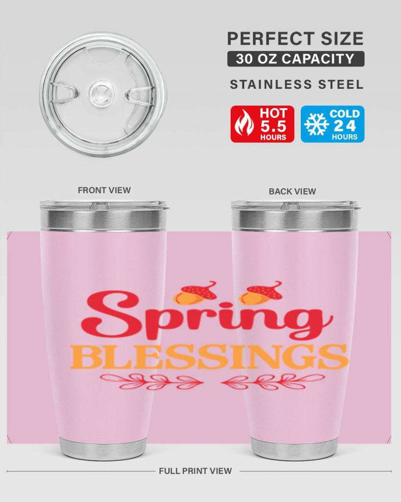 Spring blessings 421#- spring- Tumbler