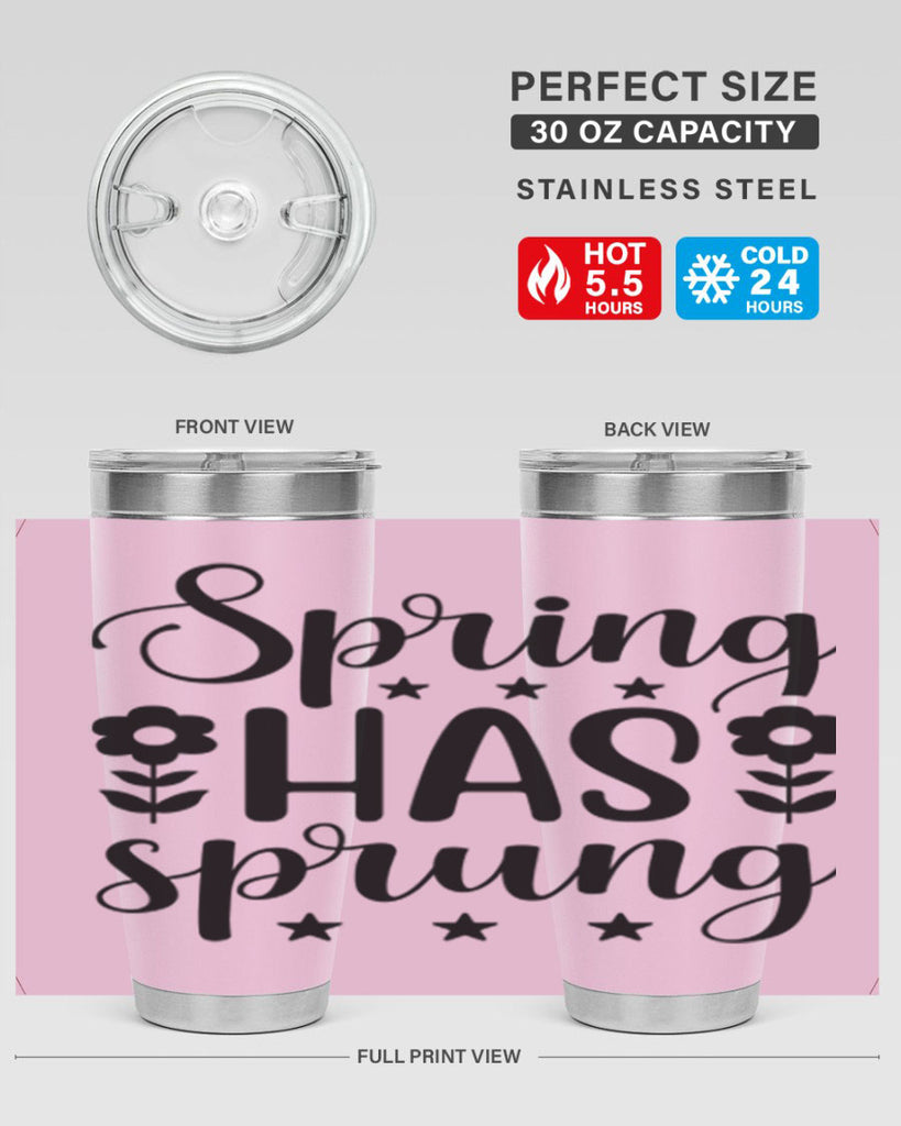 Spring has sprung  491#- spring- Tumbler