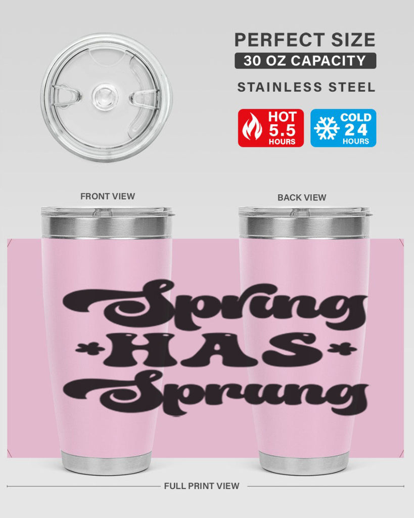 Spring has sprung  492#- spring- Tumbler