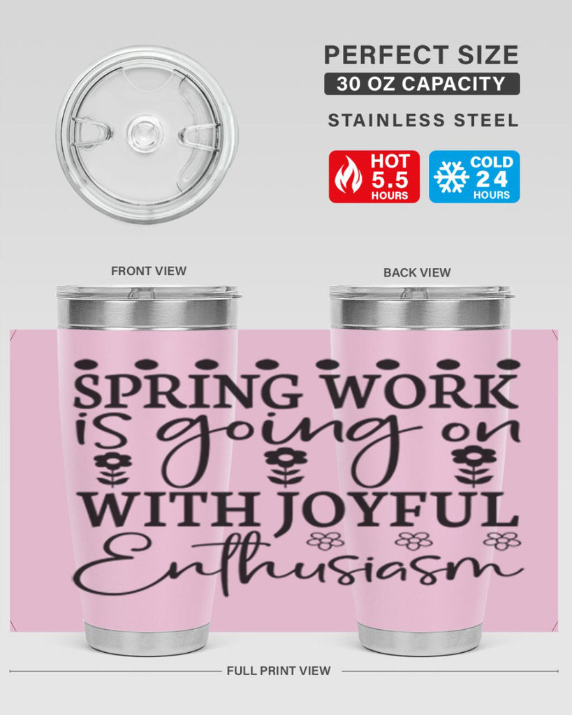 Spring work is going on 521#- spring- Tumbler