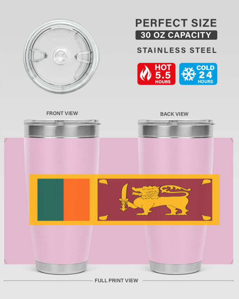 Sri Lanka 32#- world flags- Tumbler