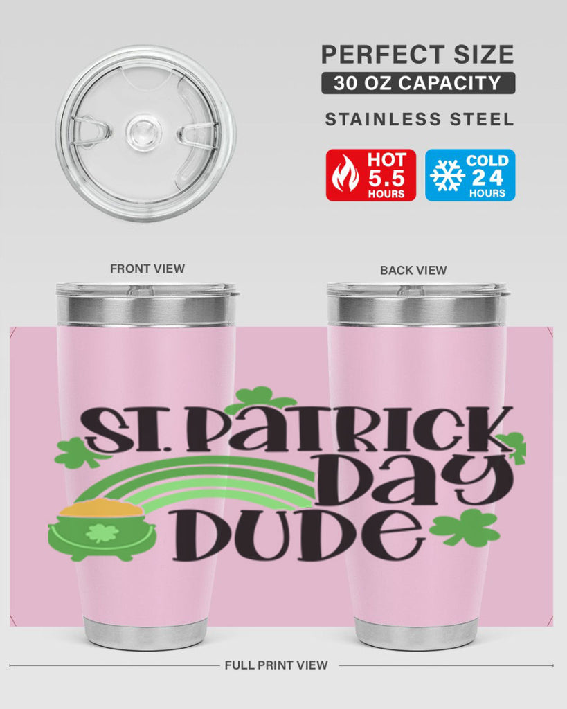 St Patrick Day Dude Style 29#- St Patricks Day- Tumbler