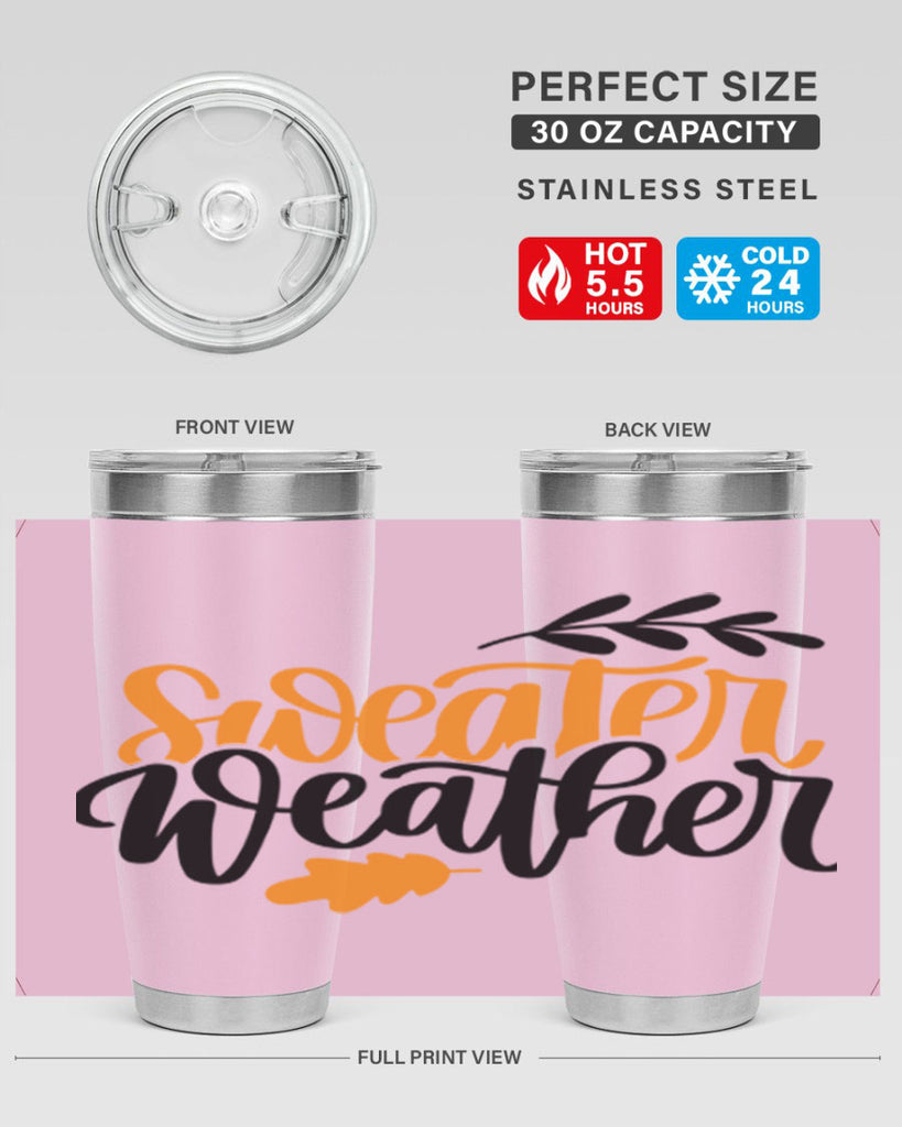 Sweater Weather 510#- fall- Tumbler