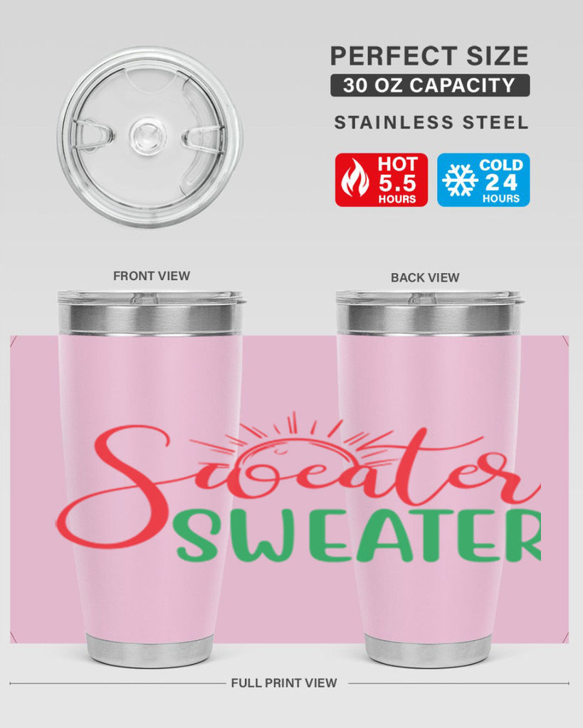 Sweater Weather 583#- fall- Tumbler
