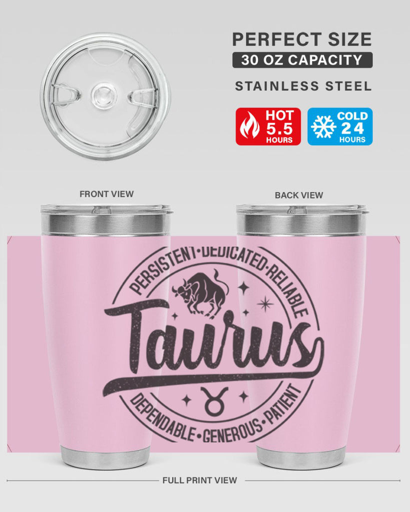 Taurus 494#- zodiac- Tumbler