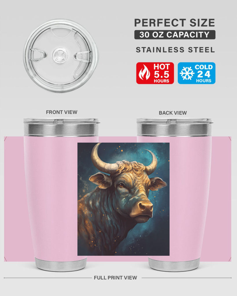 Taurus 55#- zodiac- Tumbler