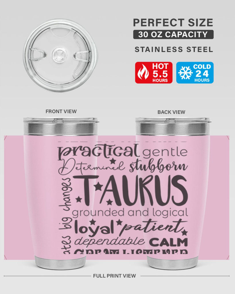 Taurus 573#- zodiac- Tumbler