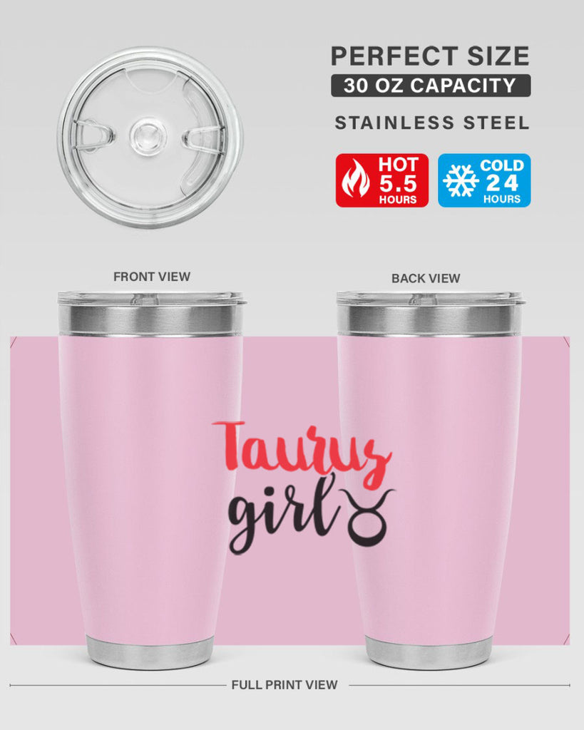 Taurus girl 489#- zodiac- Tumbler