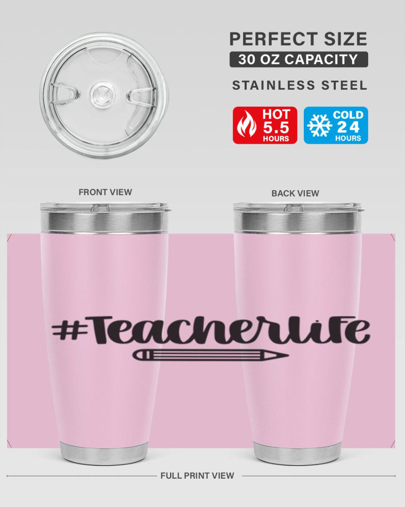 Teacher Life Style 50#- teacher- tumbler