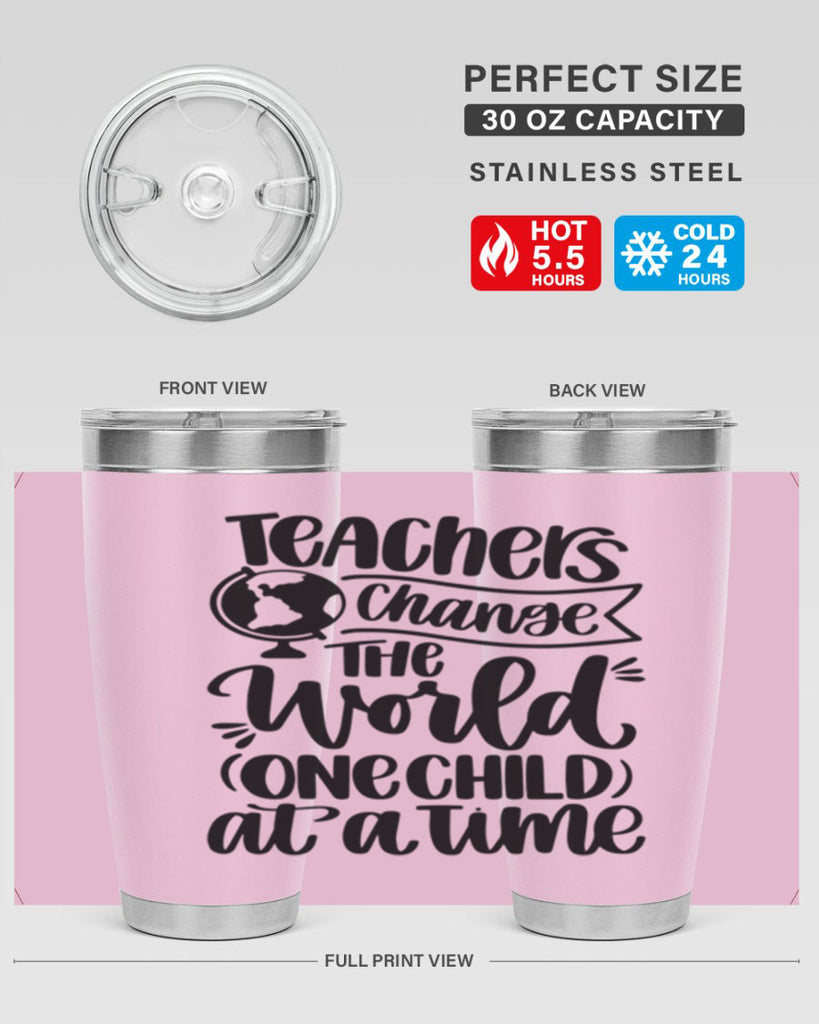 Teachers Change The Style 45#- teacher- tumbler