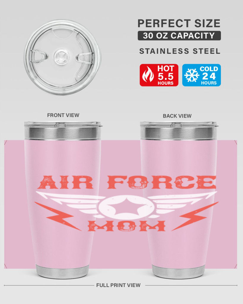 air force mom 225#- mom- Tumbler