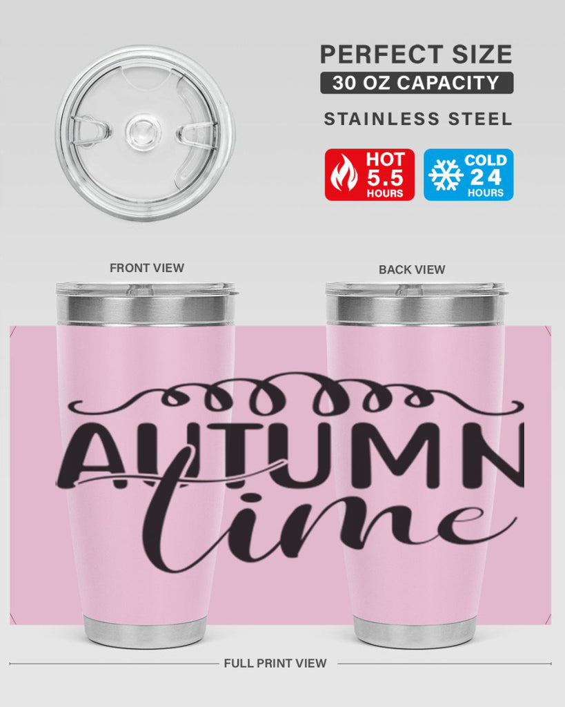 autumn time 36#- fall- Tumbler