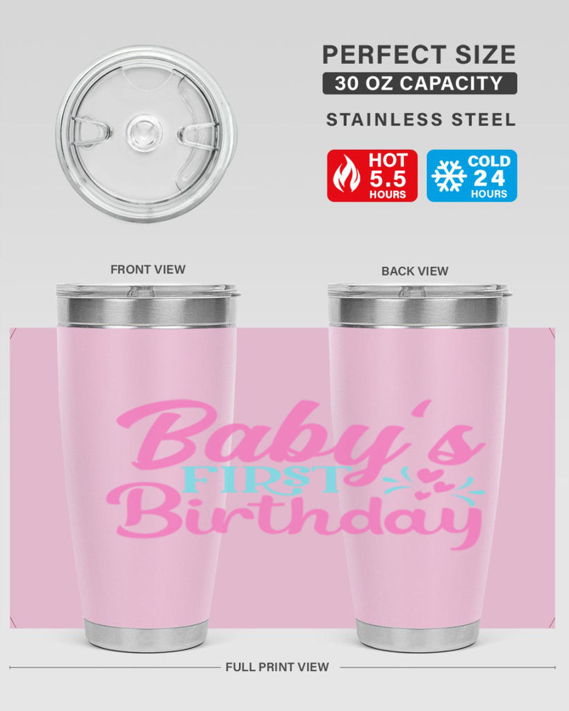 babys first birthday Style 288#- baby- tumbler