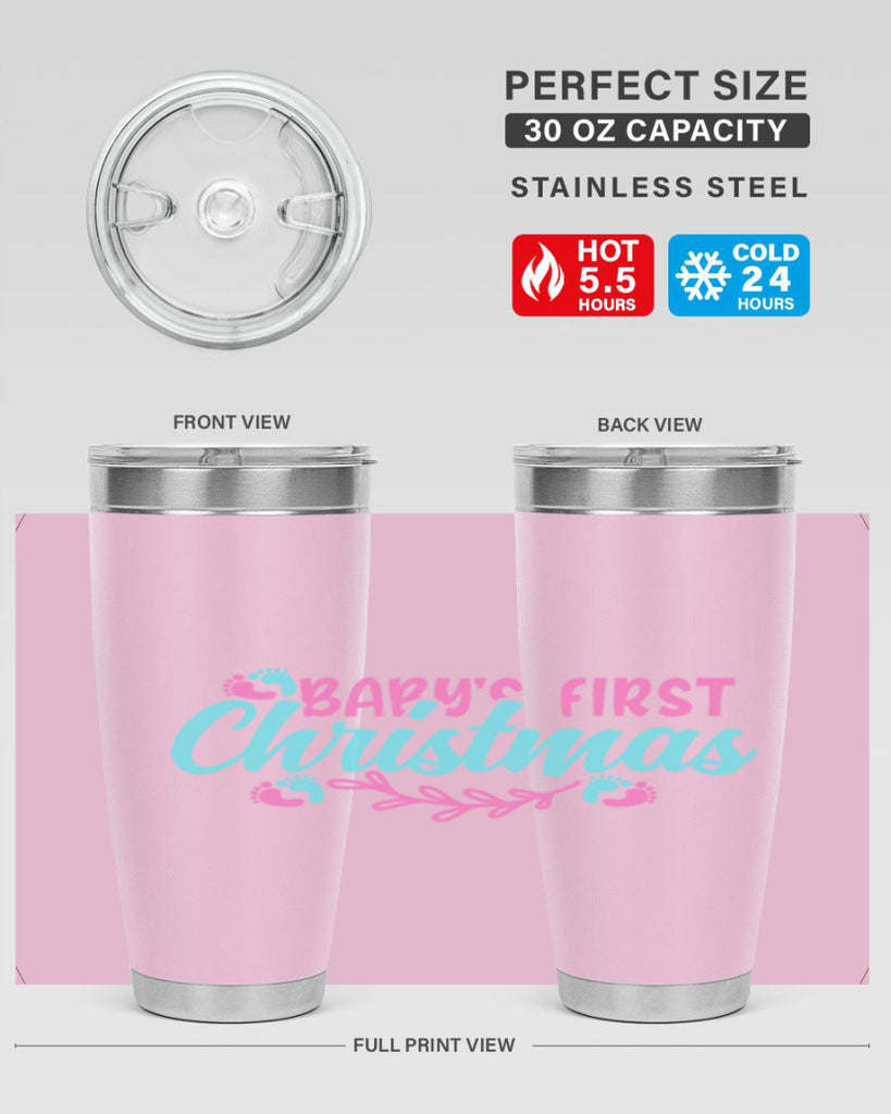 babys first christmas Style 287#- baby- tumbler