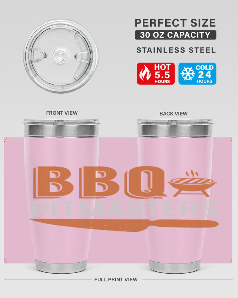 bbq pitmasters 4#- bbq- Tumbler