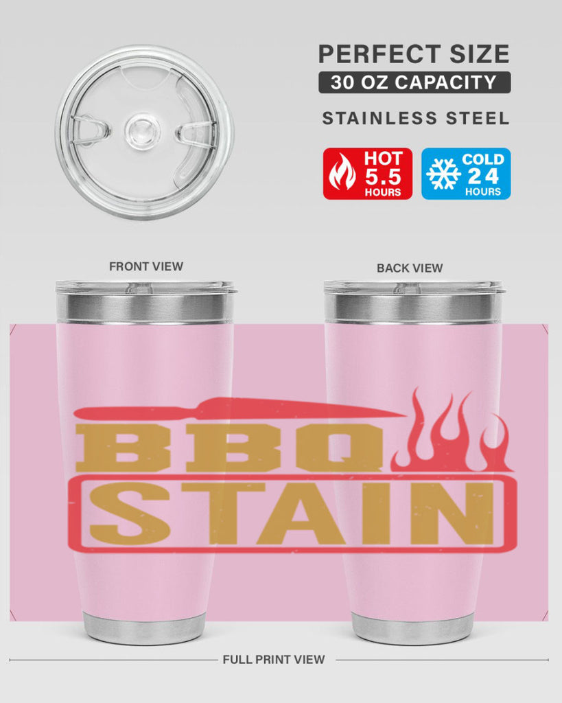 bbq stain 3#- bbq- Tumbler