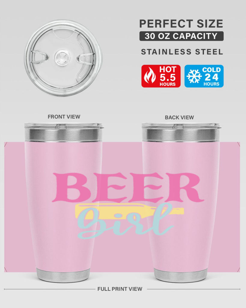 beer girl 132#- beer- Tumbler