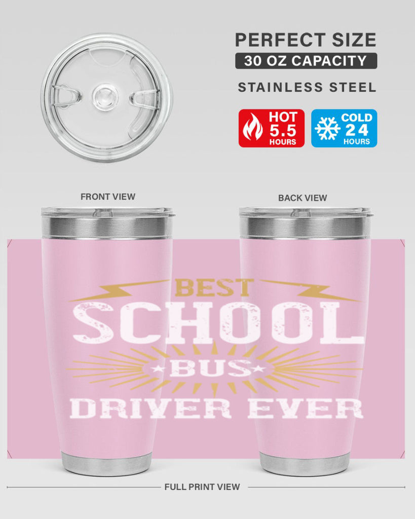 best school bus driver ever Style 43#- bus driver- tumbler