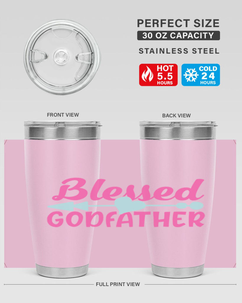 blessed godfather 4#- God Parent- Tumbler