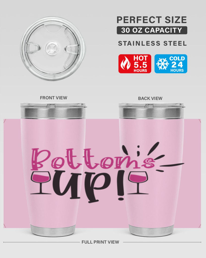 bottoms tup 208#- wine- Tumbler